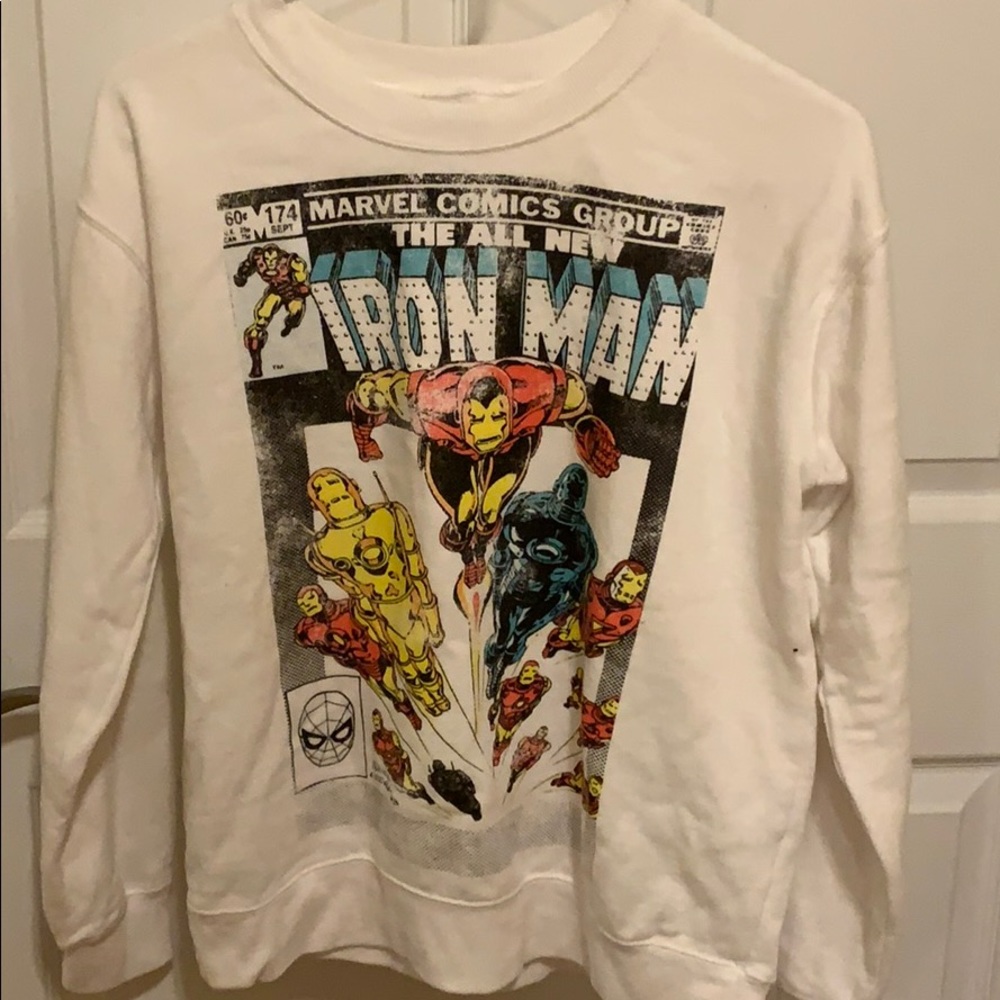 Iron Man Marvel soft sweatshirt size small